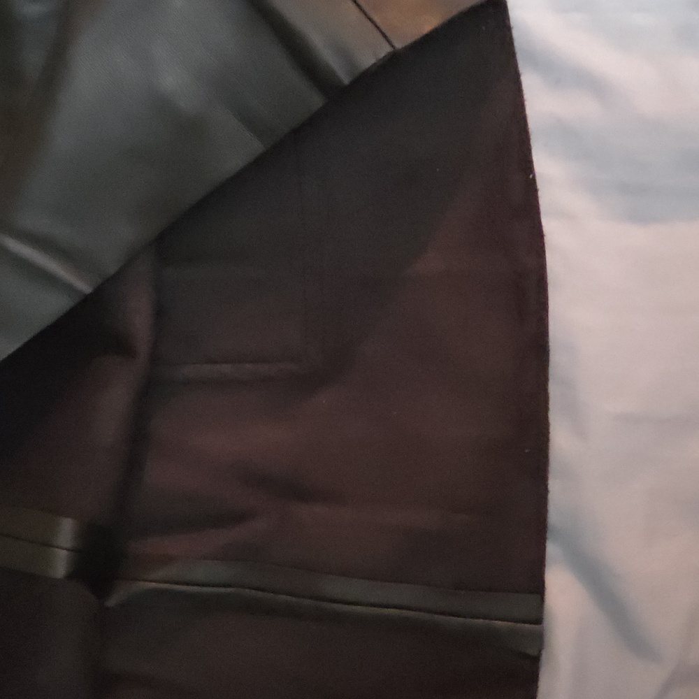 zara | faux leather high waisted skirt - Picture 4 of 4